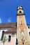 Medieval church tower of Mittenwald