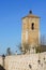 Medieval churches of the town of Chinchon in Madrid, typical tourist site to visit near Madrid