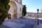 Medieval churches of the town of Chinchon in Madrid, typical tourist site to visit near Madrid