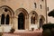 medieval cistercian monastery (santo spirito) in agrigento in sicily (italy)