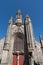 Medieval city church of Guerande in brittany France