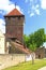 Medieval city gate in Bavaria