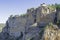 The medieval city of Ronda between large cliffs or rocks, Malaga, Spain