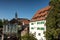 Medieval cityscape of Meersburg