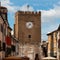 Medieval Clock Tower in Mestre near Venice - Italy