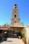 Medieval clock-tower Roloi in Rhodes town, Greece.