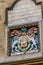 Medieval coat of arms in Bodleian library, Oxford