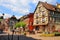 Medieval colorful town of Kaysersberg-Vignoble Alsace