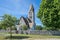 Medieval countryside church in Gotland