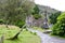 Medieval County Graveyard and ruins, Glendalough, county Wicklow, Ireland