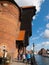 The medieval crane in Gdansk city centre