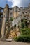 The medieval dilapidated ruin with the name \\\'chateau Beaufort