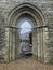 Medieval ecclesiastical architecture Cong Abbey Mayo Ireland