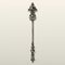 Medieval Era Mace With Baroque Ornaments - Detailed And Realistic Metal Stick