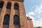 Medieval exterior of the Basilica of Constantine in Trier, Germany