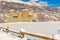 Medieval Fenis castle in Aosta valley, Italy.