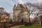 Medieval fortified Halle Gate in Brussels, capital of Belgi