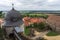 Medieval fortress on a basalt mountain. Saxony