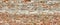 Medieval Fortress Brick White Red Wall Rough Grunge Texture