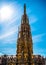 Medieval fountain Schoner Brunnen in Nuremberg