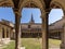 Medieval French Cloisters at the Collegiale church of Saint Emilion