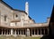 Medieval French Cloisters at the Collegiale church of Saint Emilion,