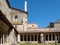 Medieval French Cloisters at the Collegiale church of Saint Emilion, France