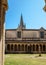 Medieval French Cloisters at the Collegiale church of Saint Emilion, France