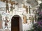 Medieval frescoes at upper Sperlonga, Italy.