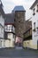 The medieval gate Enderttor in Cochem town in Germany