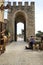 Medieval gate entrance  in Besalu