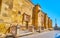 The medieval gates of Mezquita along Torrijos street, Cordoba, Spain