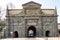Medieval gateway Porta San Agostino in Bergamo