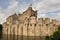 Medieval Gravensteen Castle in Ghent