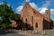 Medieval Greyfriars Abbey with St Peter church in historic Ystad, Sweden.