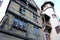medieval half-timbered house - colmar - france