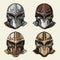 Medieval Helmets: A Collection Of Colorful Options