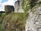 Medieval Helmsley castle ruins, Yorkshire