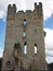 Medieval Helmsley castle ruins, Yorkshire