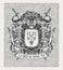 Medieval heraldic Coat of arms in vintage style