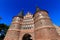 Medieval Holstentor gate of Lubeck