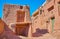 The medieval houses in Abyaneh mountain village