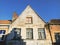 Medieval houses in Bruges town, West Flanders, Belgium