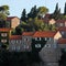 Medieval houses, Sveti Stefan, Montenegro