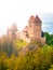 Medieval Kasperk Castle near Kasperske Hory, Sumava, Bohemian Forest, Czech Republic