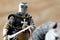 Medieval knight figure