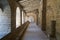 Medieval Limestone Arches at Gellone Monastery, France, UNSECO