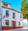 The medieval mansion in Julio Romero de Torres street, Cordoba, Spain