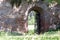 Medieval monastery garden gate