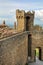 Medieval Montalcino Fortress in Val d`Orcia, Tuscany, Italy